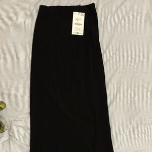 Zara Black Maxi Skirt